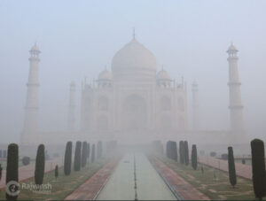 Taj Mahal in Winter