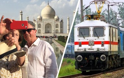 Taj Mahal and Agra Tour by Gatimaan Express Train from Delhi